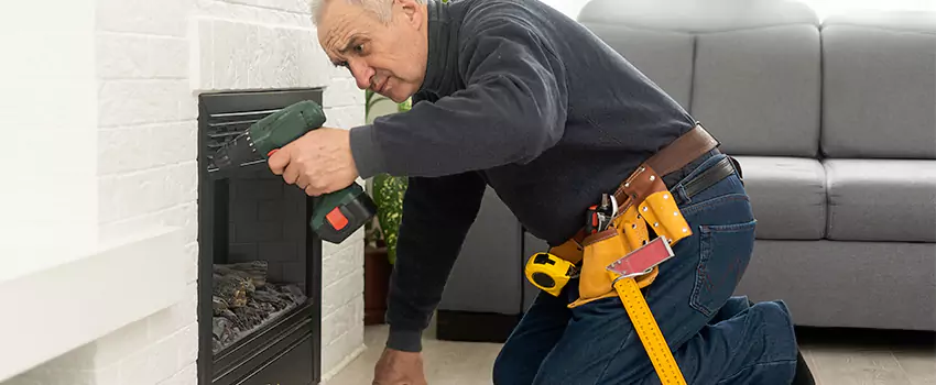 New Indoor Fireplace Installation in Marion, Indiana