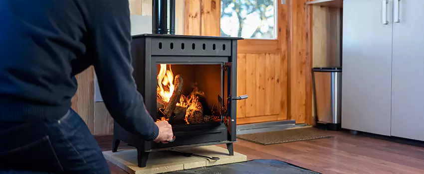 Open Hearth Wood Fireplace Installation in Marion, IN